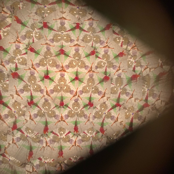 VanCort Wood and Brass Hexagon Kaleidoscope - Picture 13 of 16